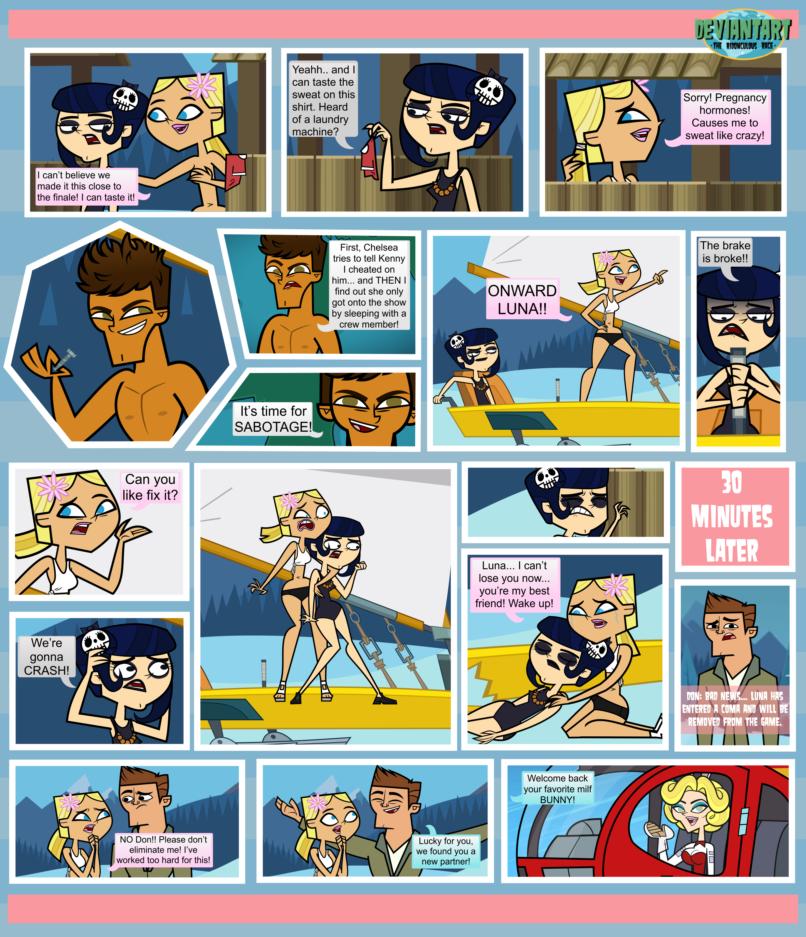 Its called total drama comic studio #totaldrama, Total Drama