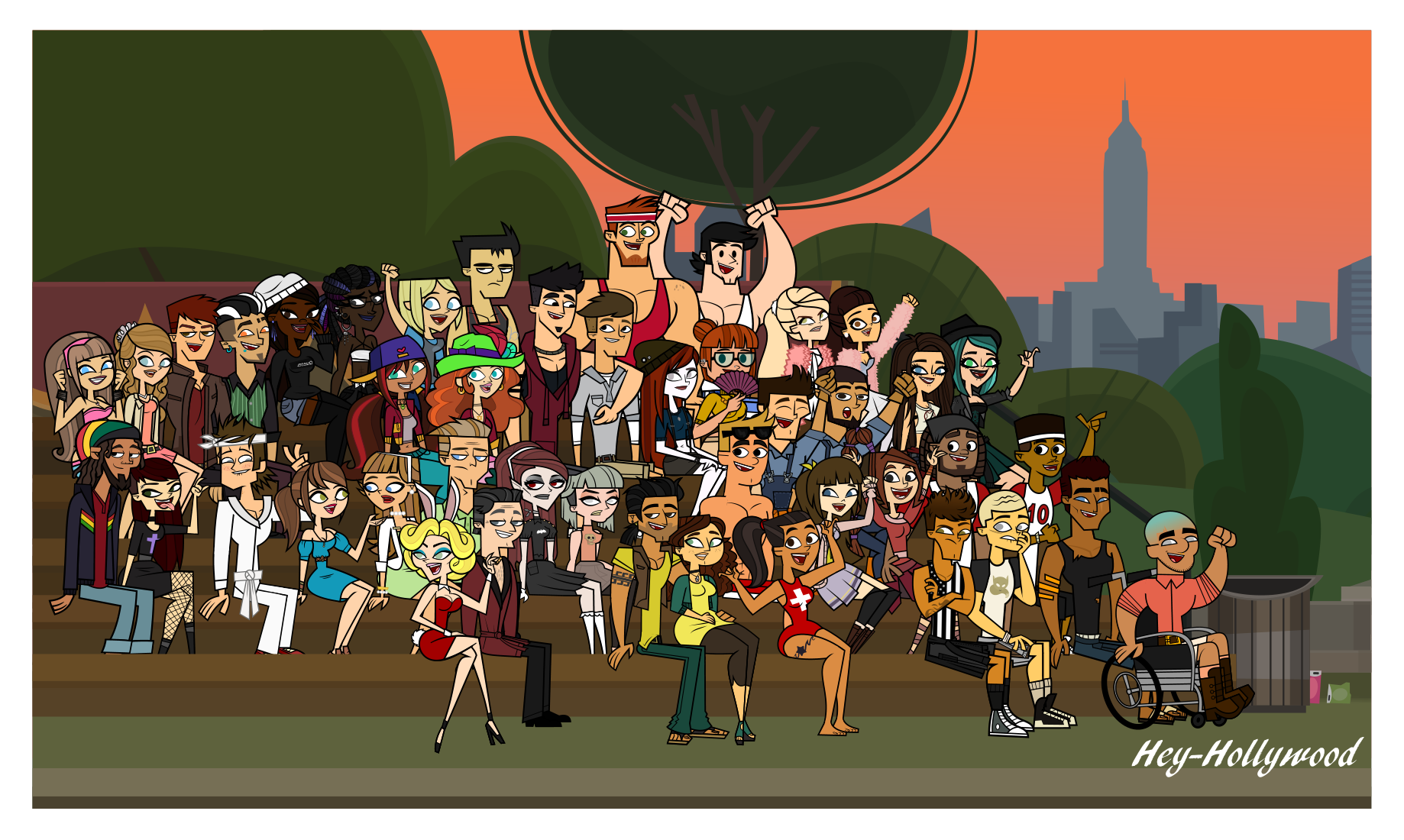 Total Drama Presents:The Ridonculous Race Season 2 by Ligui135 on DeviantArt