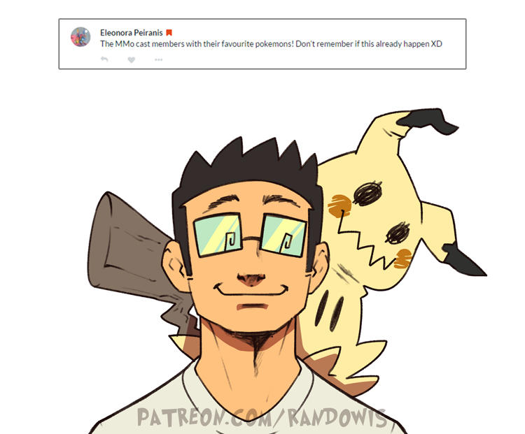 Weekly Doodles - Favourite Pokemon (Mike) by RandoWis on DeviantArt