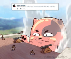 Weekly Doodles - Attack On Puss