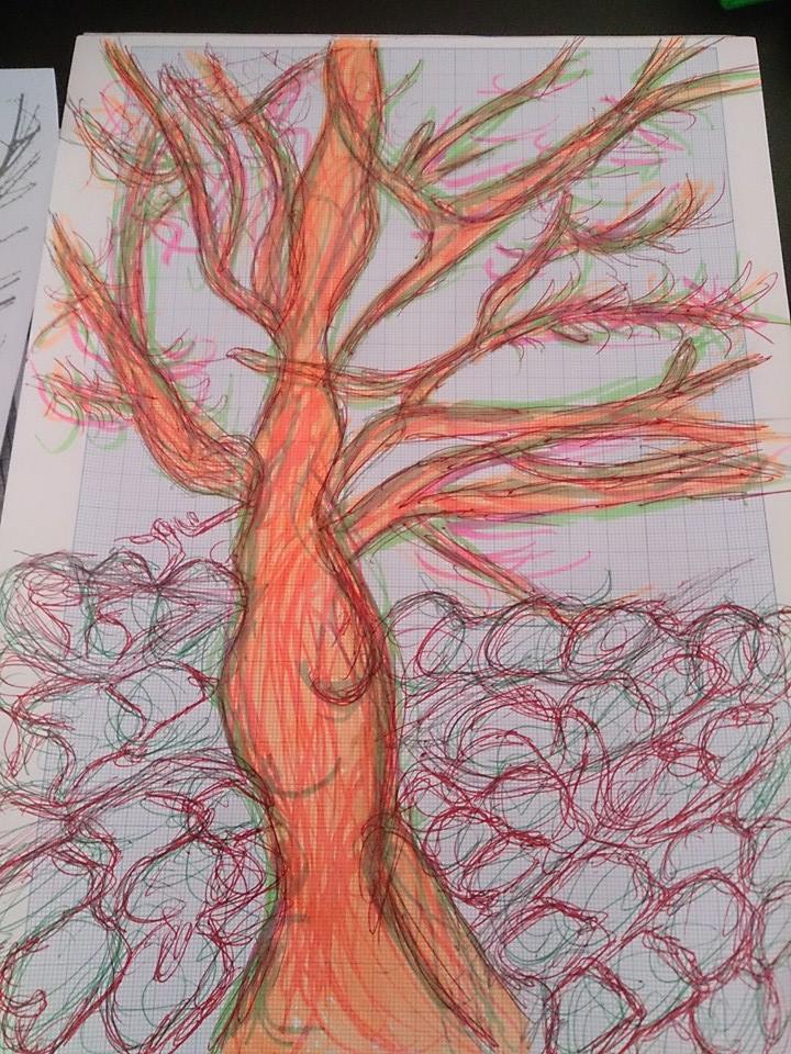 7/4/2015 A tree sketch from a photograph