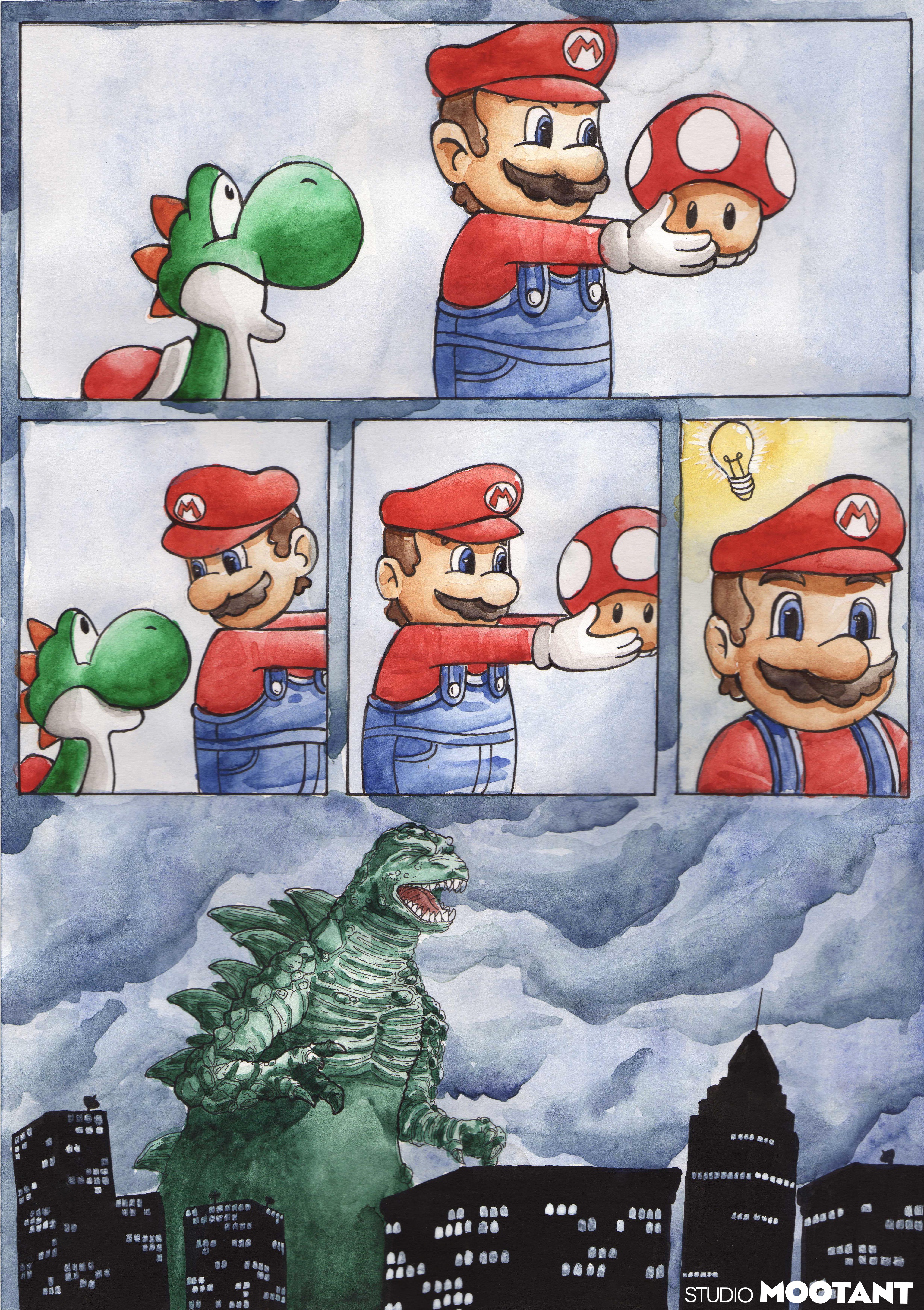 Comic #1 - Yoshizilla