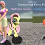 Humanoid Pony pack: Fluttershy and Rainbow Dash
