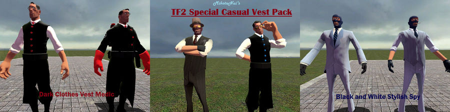 TF2 Special Casual Vest Pack