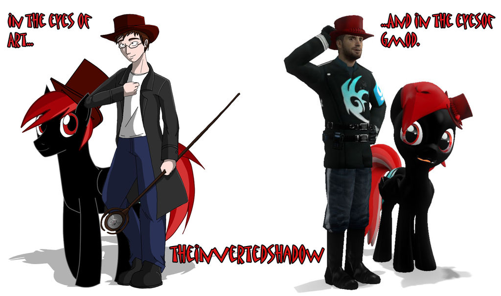 Inverted Shadow TheInvertedShadow in two perspectives by MikotoNui on DeviantArt