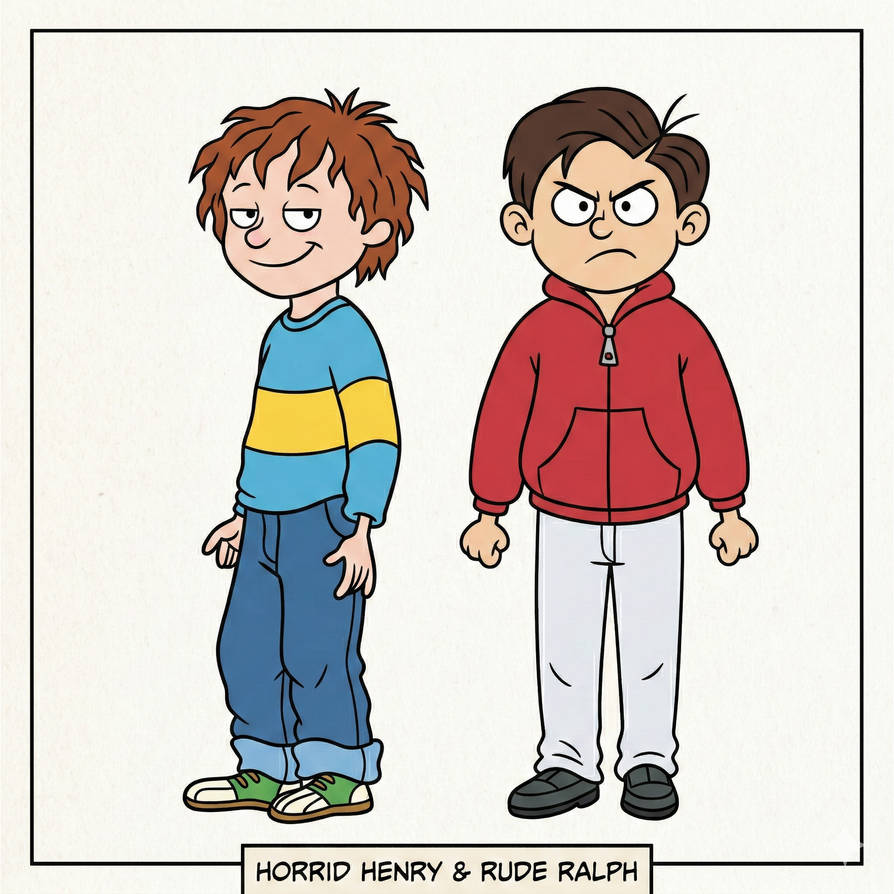 Rufde Ralph Horrid Henry and Rude Ralph in TLH style by WilliamLasater915 on DeviantArt