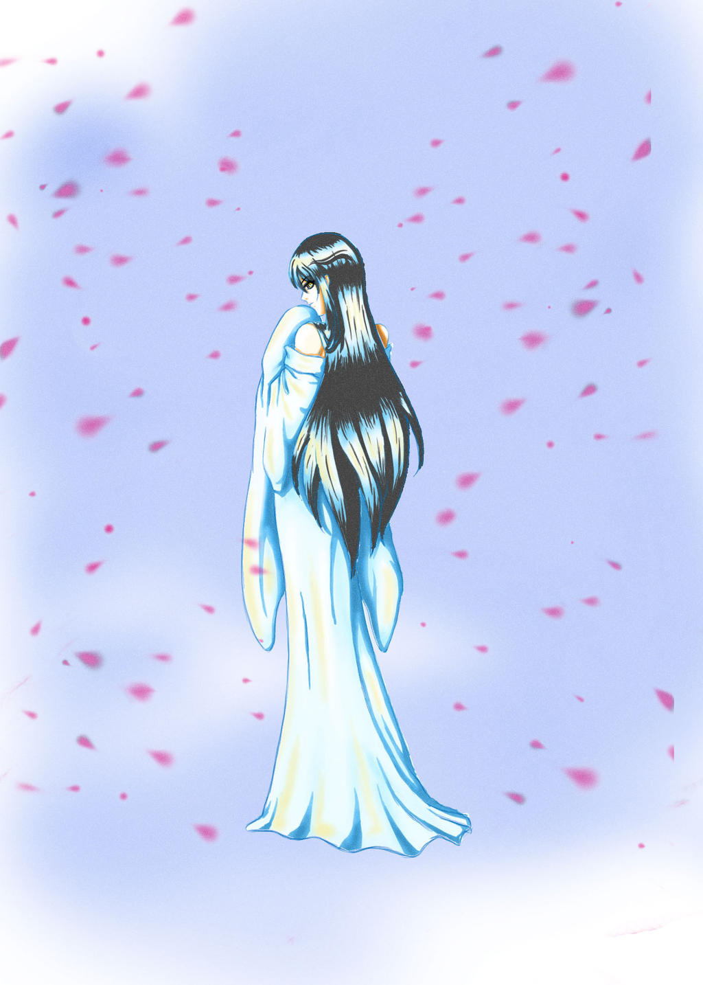 Вдова юки и кольцо проклятия. Юки Онна. Юки Онна богиня. Юки-Онна мифология Японии.
