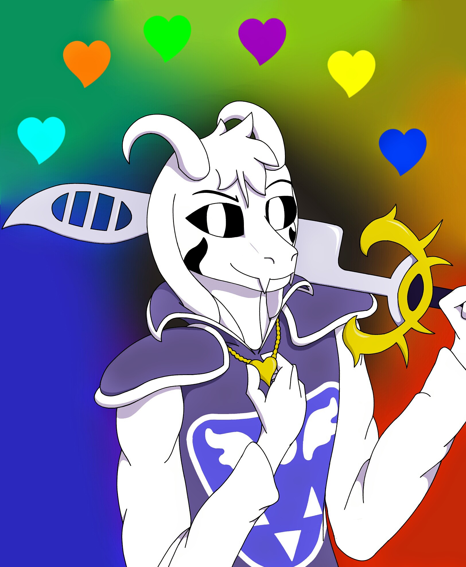 Asriel Dreemurr-God of Hyperdeath