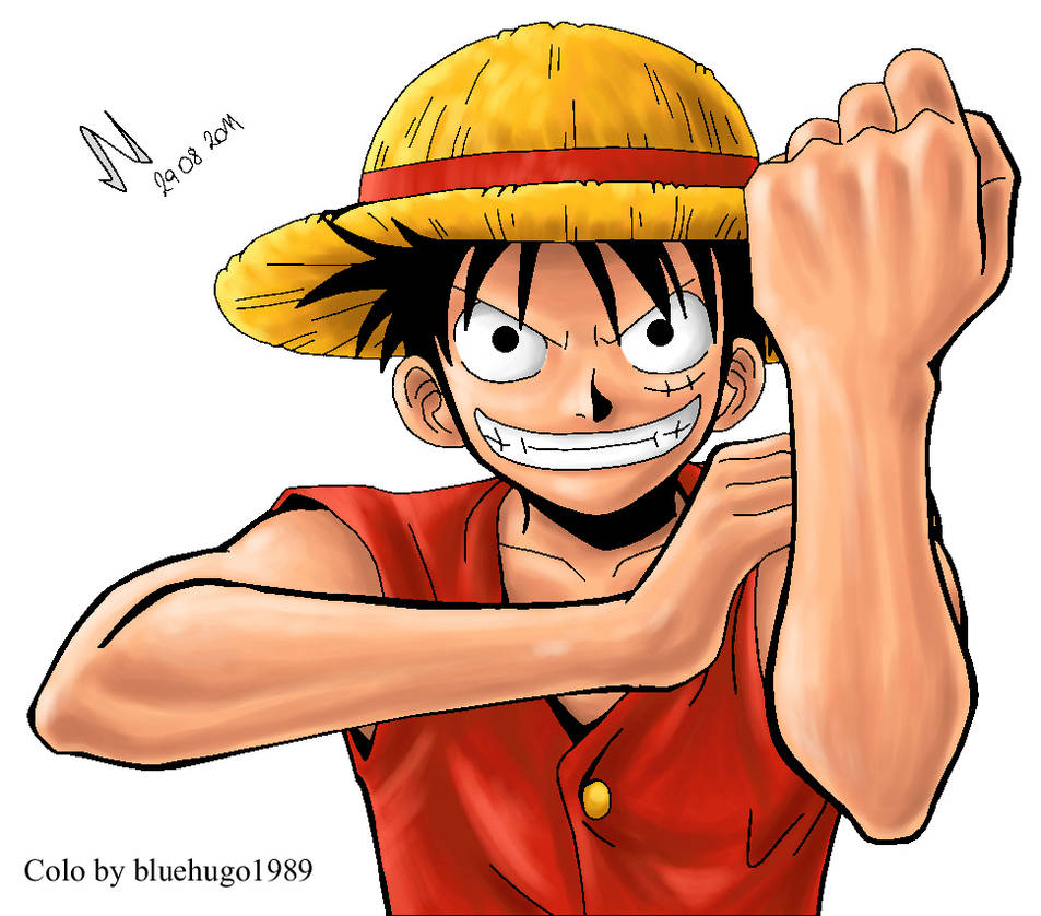 Cartoon Ranger Ruffy Monkey D. Ruffy Collab N148 V2 by blue-hugo on DeviantArt