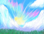 ArtRage Die Berge des Ross by blue-hugo