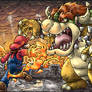 Mario versus Bowser