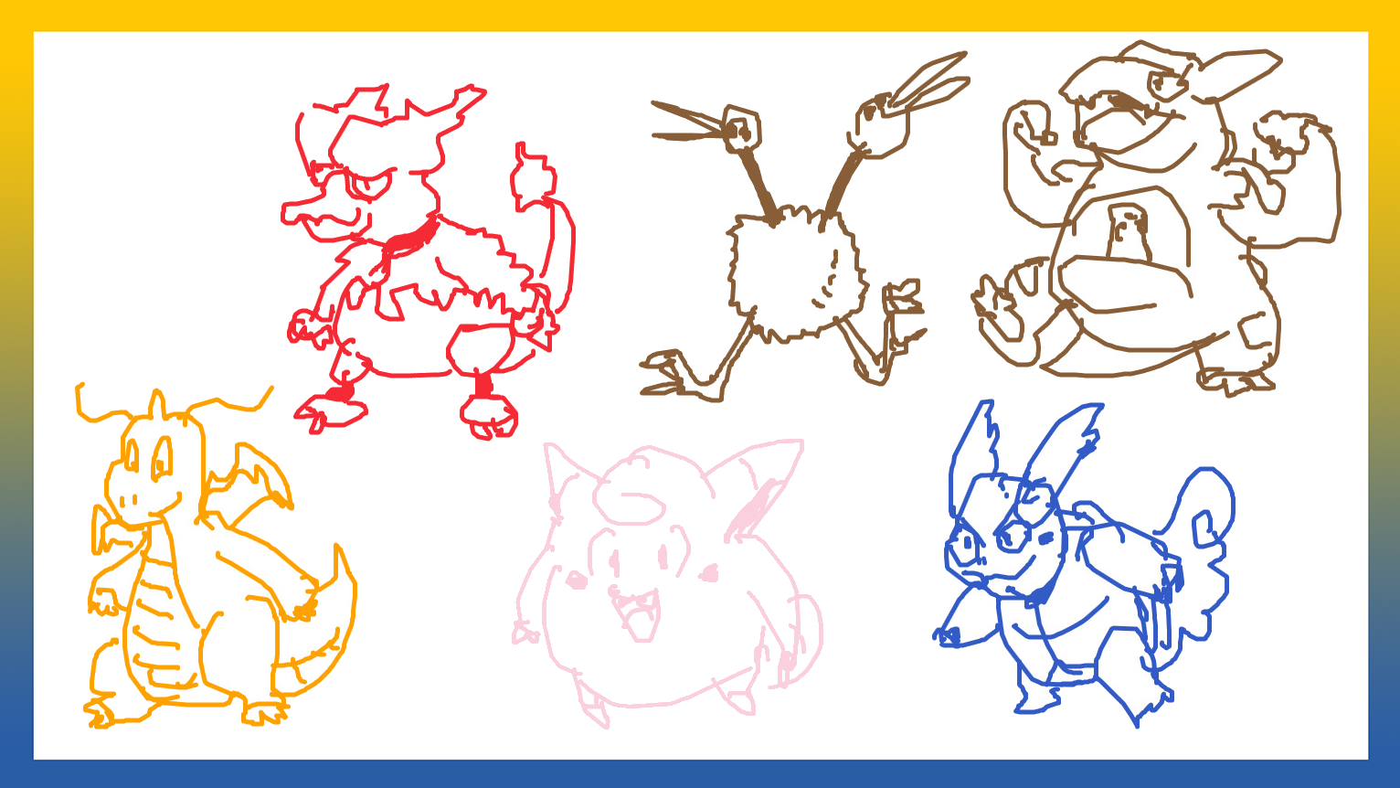 PokeDraw Round 1 by blue-hugo on DeviantArt