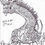 InkArt #350: Xeno-Giraffe