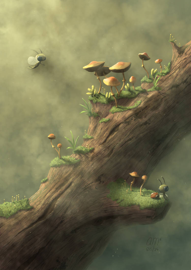 Тини арт. Фантастические грибы. Фантастические грибы арт. Фантастические грибы рисунок.