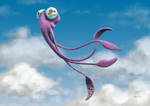 Chocco the Sky Squid by AndrewMcIntoshArt