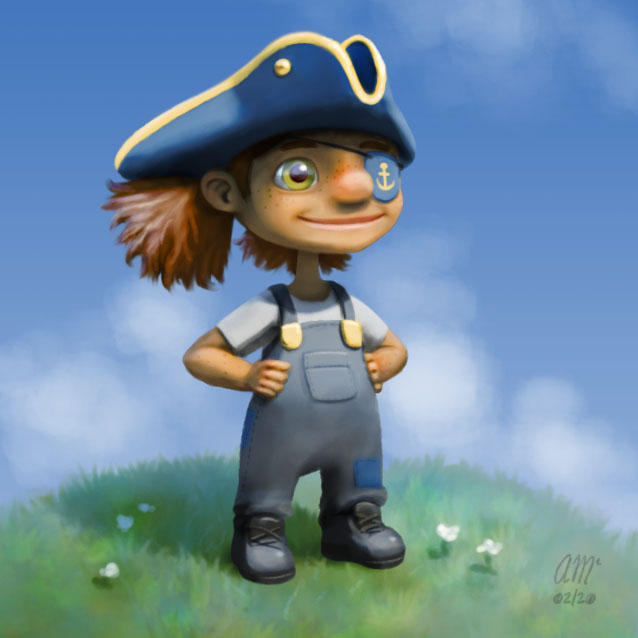 Patchy 3 by AndrewMcIntoshArt on DeviantArt