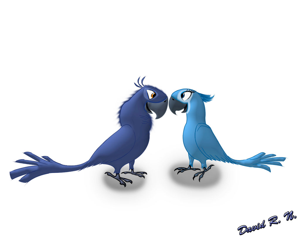 Blu Rio Render Deviantart Blu and Jewel from Rio by lRivaLzl on DeviantArt