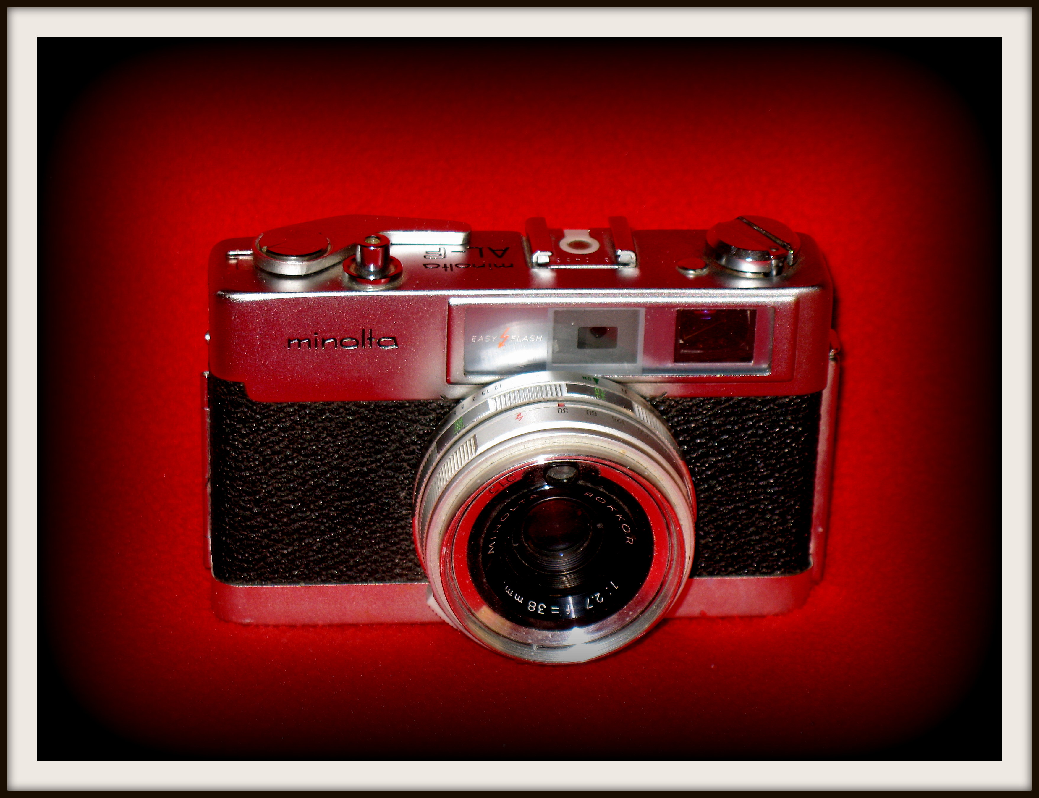 Minolta AL-F rangefinder camera