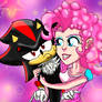 Shadow and Pinkie Pie