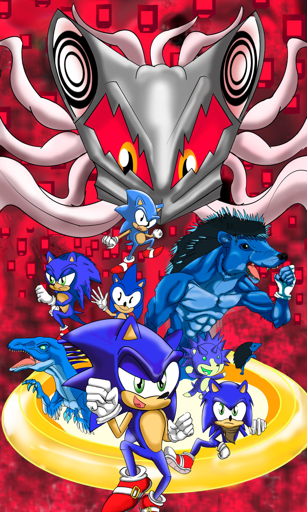 Und Ina Sonic Sonic and Sonic and again Sonic! by UrhangrZerg on DeviantArt