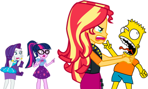 Sunset Day Why you little!!