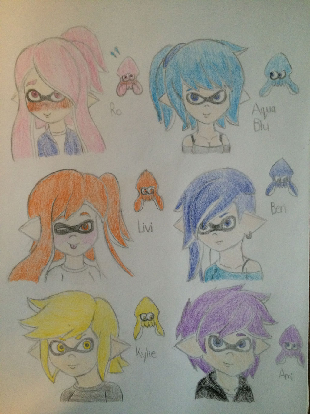 My Inklings OC (Inkling Girl) by MarioKamui0164 on DeviantArt