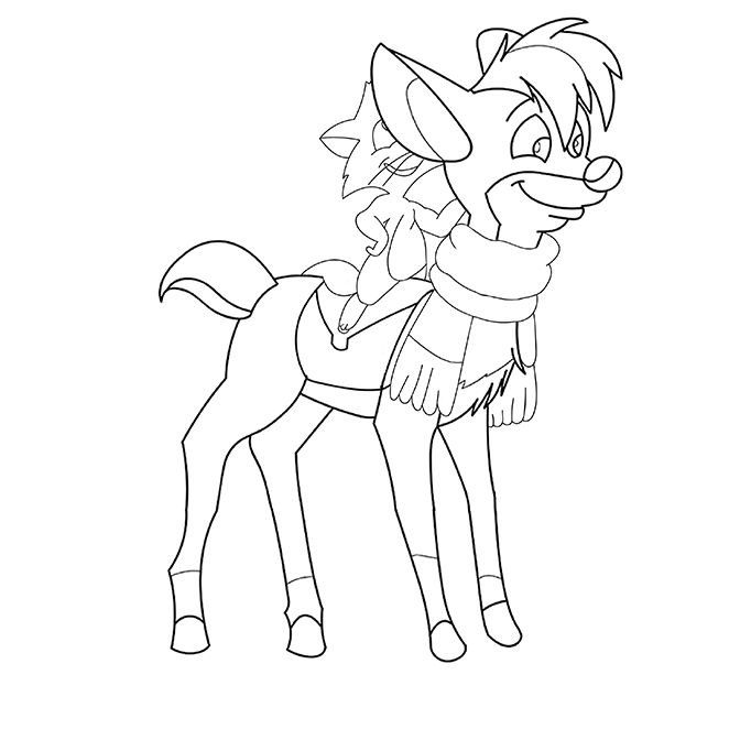 Rudolph And Slyly by PreeSkill on DeviantArt