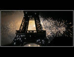 Paris Fireworks 14 July by speakerscream