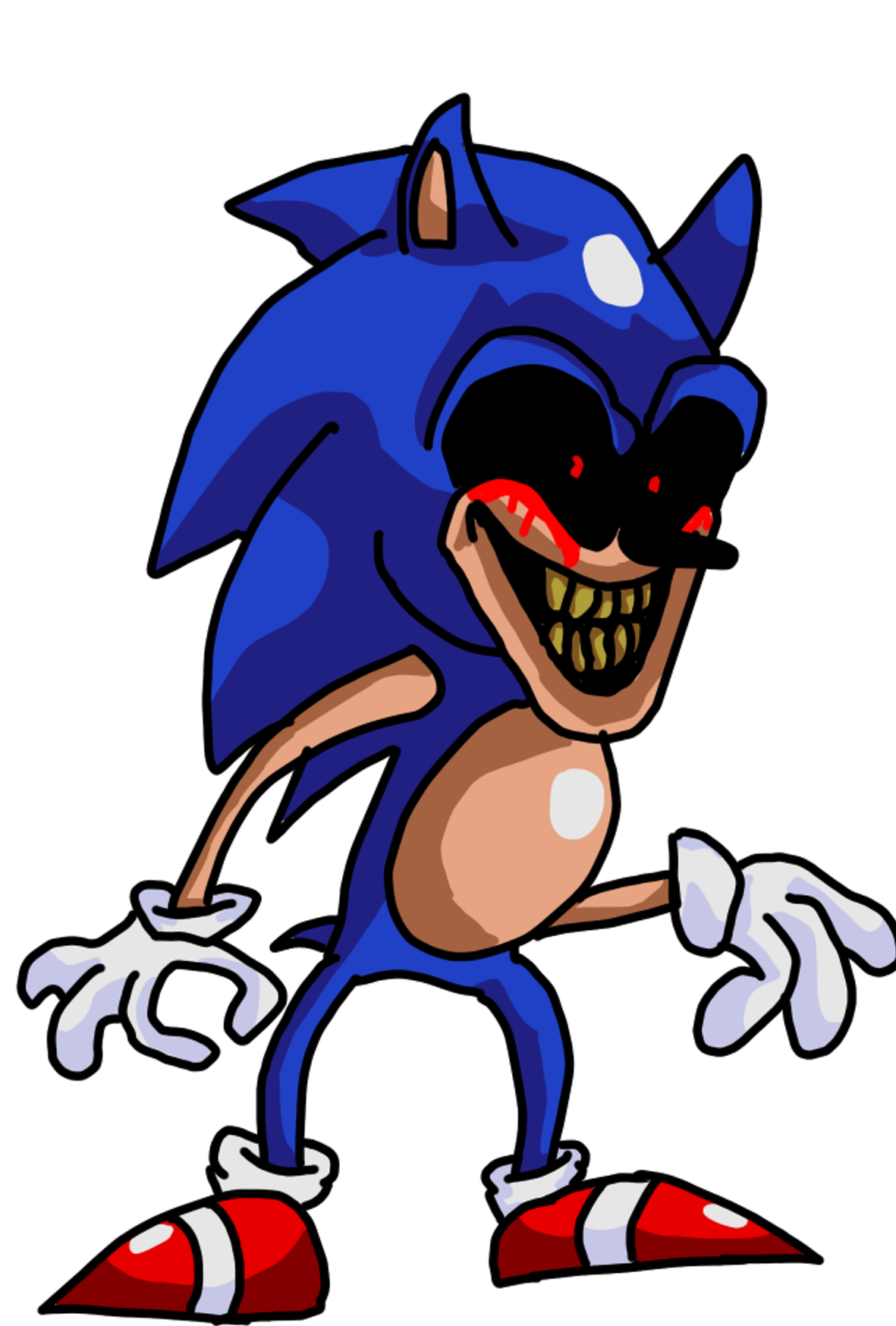 Sonic.EXE (OG) by GardePickle on DeviantArt