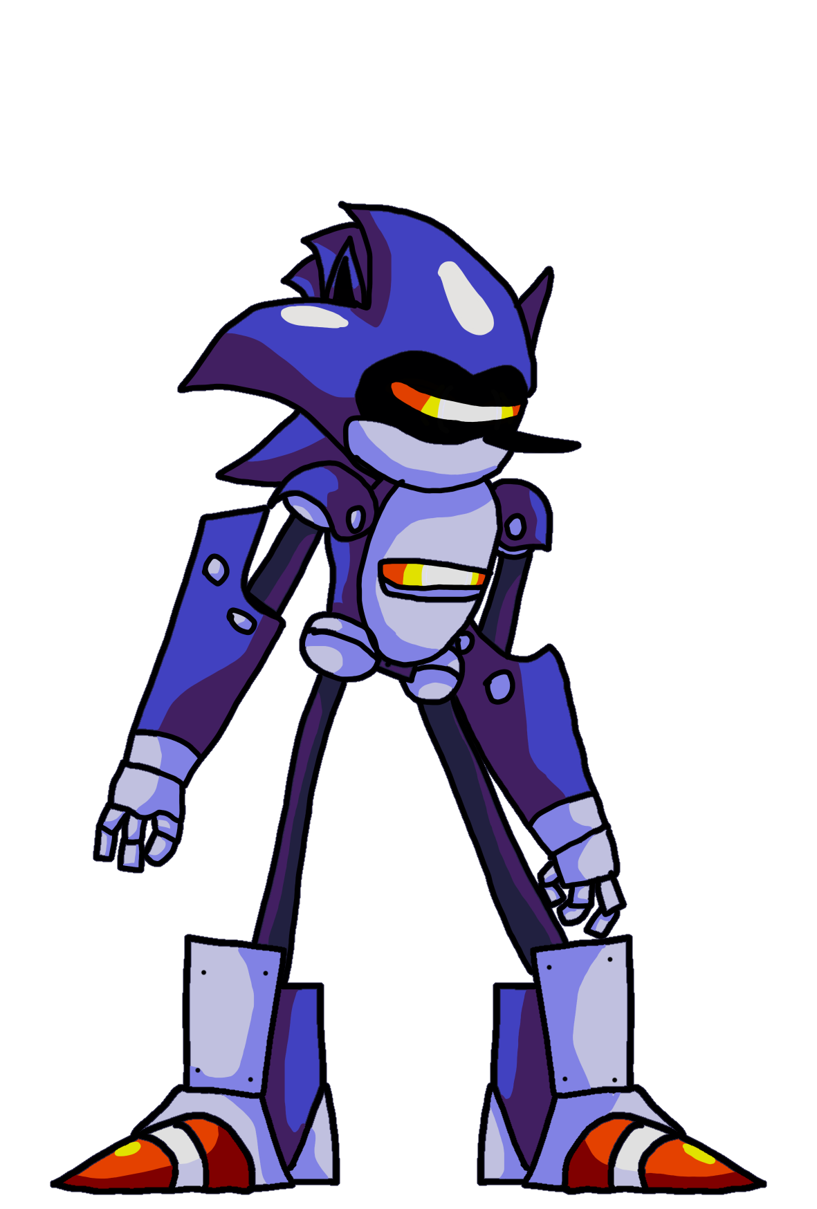 Mecha Sonic MK 1 by GardePickle on DeviantArt