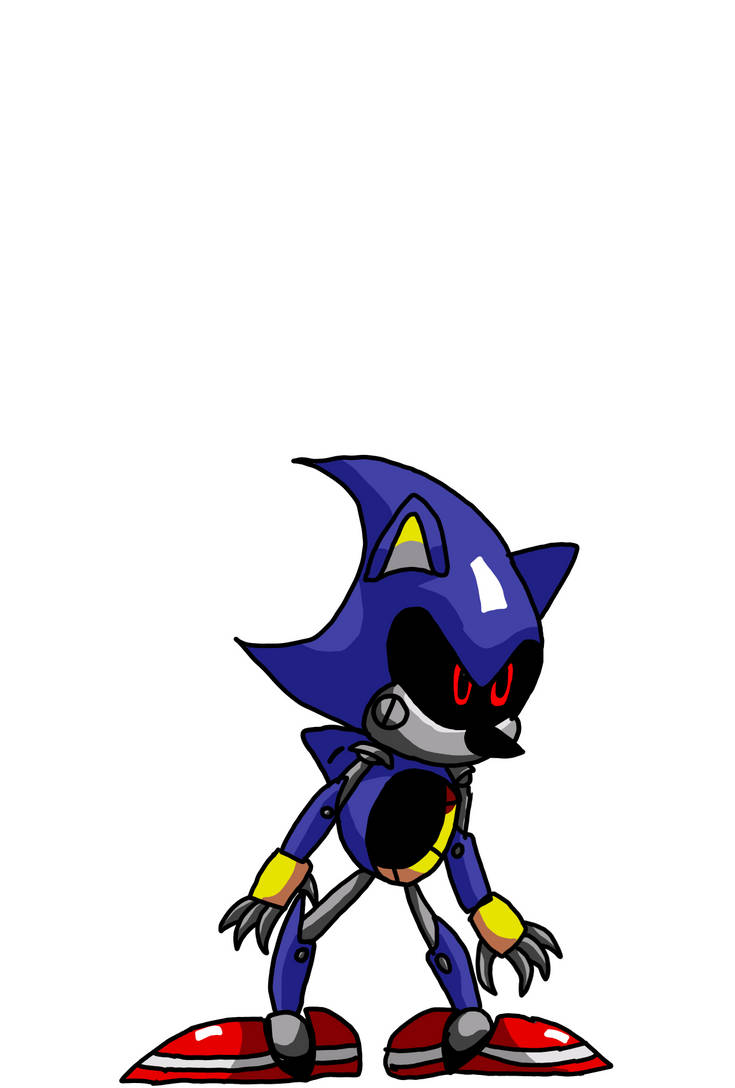 Classic Mecha Sonic FNF by GardePickle on DeviantArt