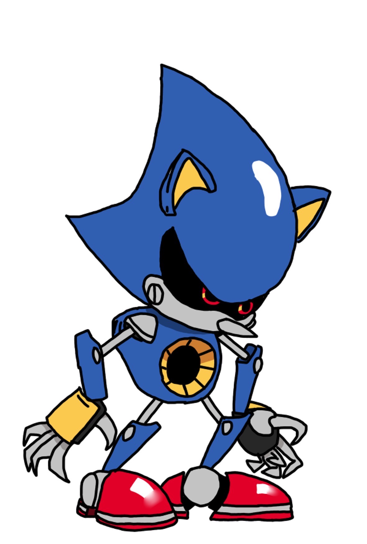 Metal Sonic - Sonic Mania by SDibujosWXD on DeviantArt