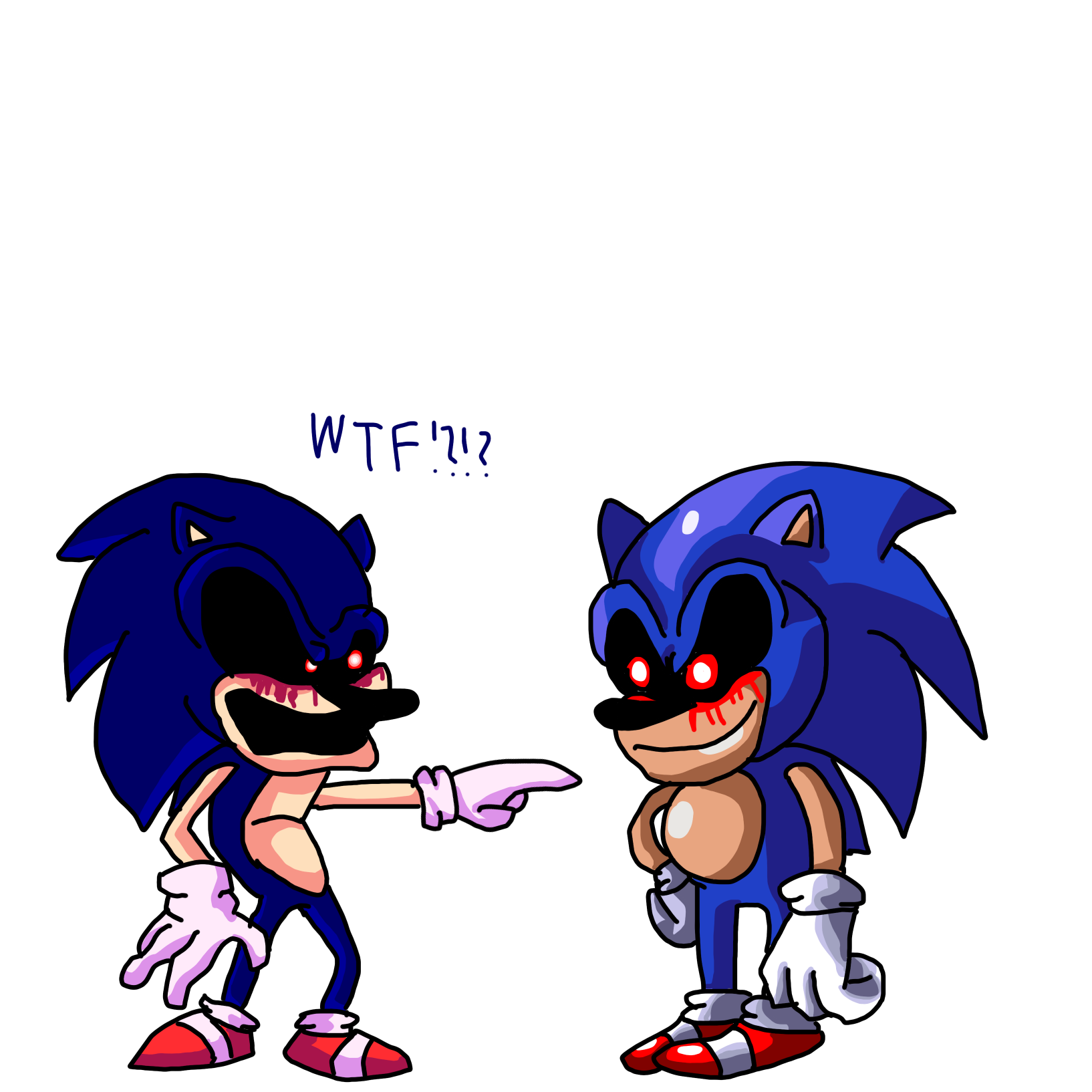 Sonic.EXE (OG) by GardePickle on DeviantArt