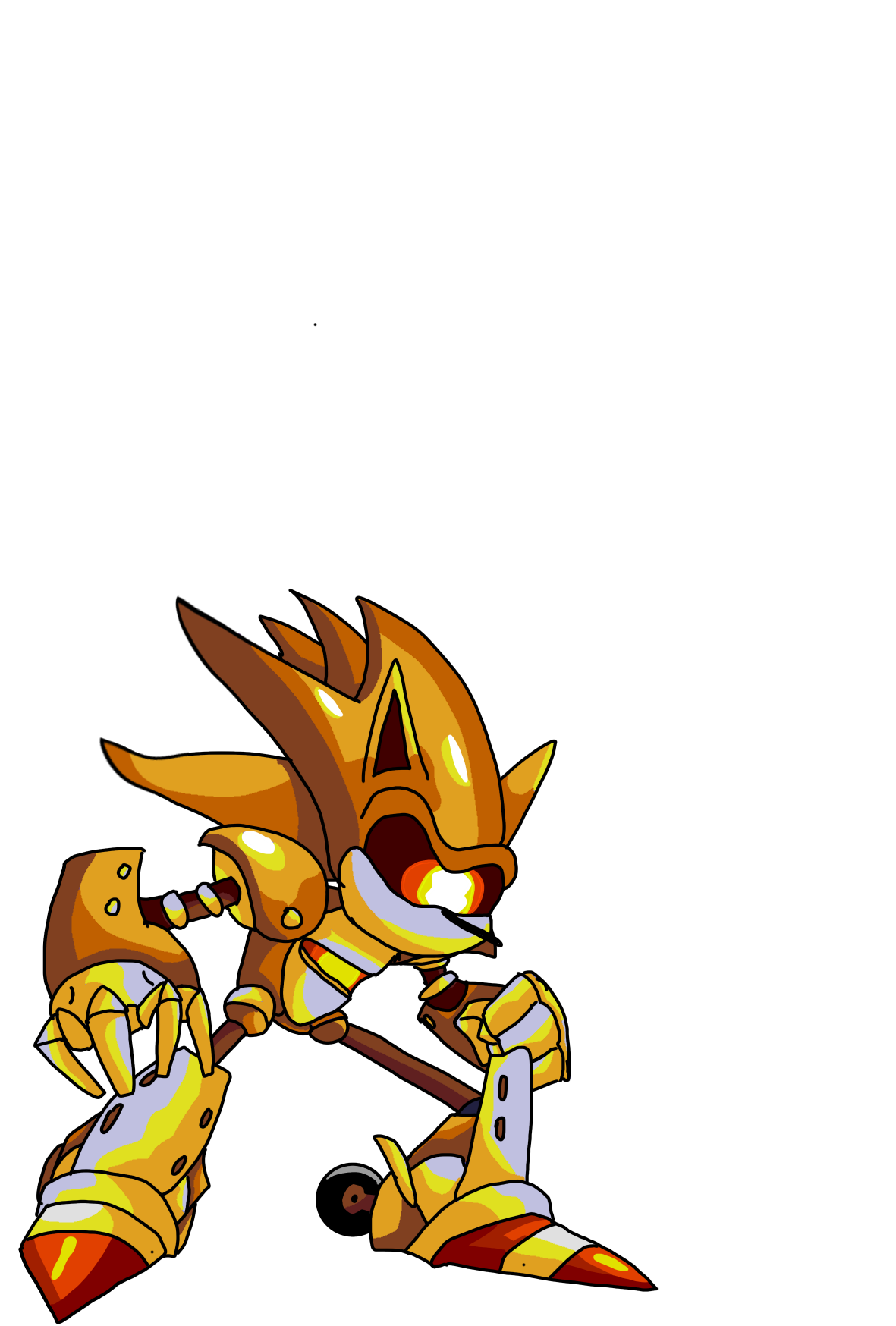 Mania Metal Sonic Over Mecha Sonic [Sonic 3 A.I.R.] [Mods]