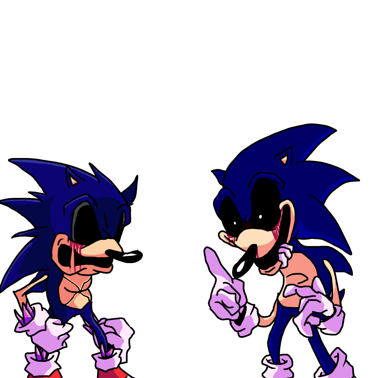 Sonic.EXE (OG) by GardePickle on DeviantArt