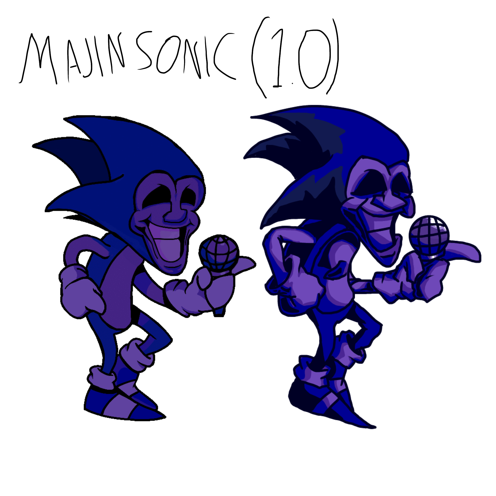 Fnf sonic sprites by DJF100 on DeviantArt