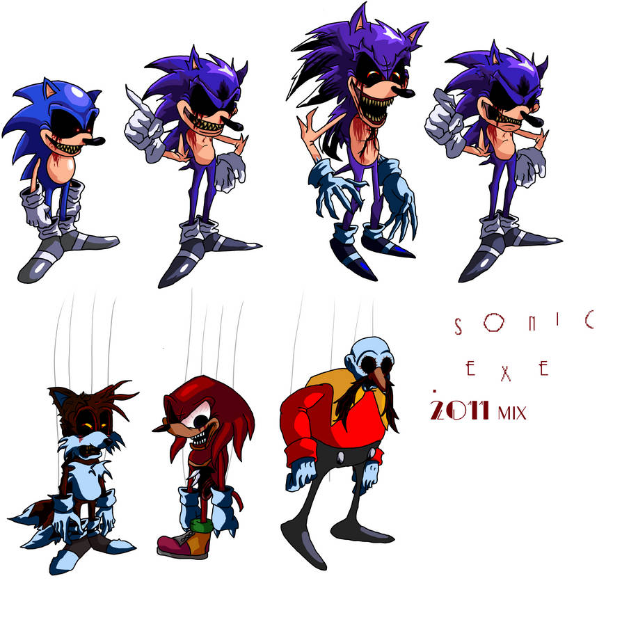 Alternative paths and secrets  SONIC 2011 (Sonic.exe Official