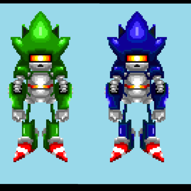 Mecha Sonic in Sonic 3 [Sonic 3 A.I.R.] [Mods]