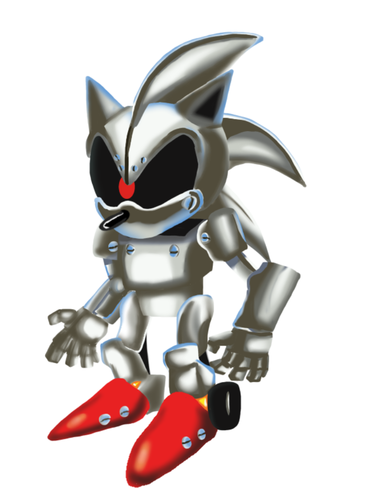 Mecha Sonic MK2 by GardePickle on DeviantArt