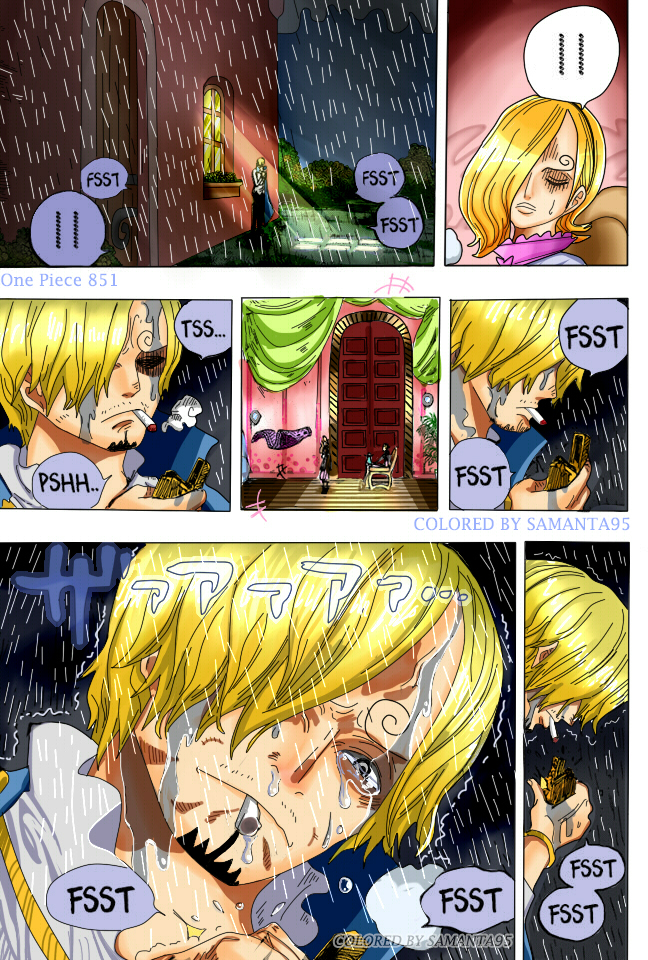 One piece 851 colored