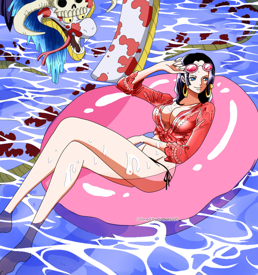 Colored cover onepiece boa hancock 857