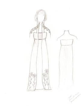 Tris' Court Gown