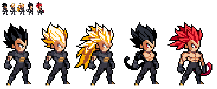 vegeta final flash sprites by pokemonzfan on DeviantArt