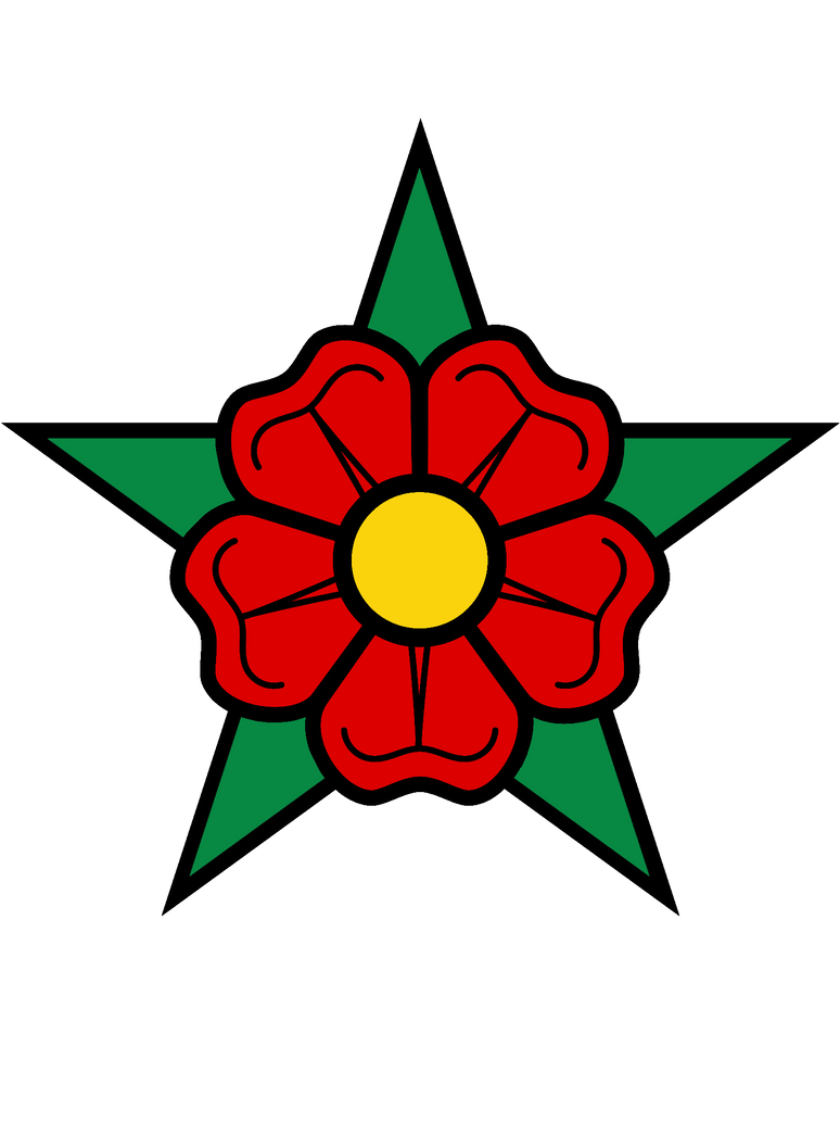 Sumbol Roe Socialist Rose symbol/emblem by MiguelonAlfa on DeviantArt