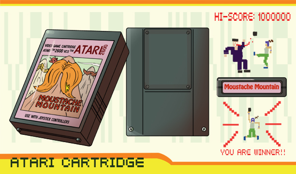 Atari Cartridge Design Sheet