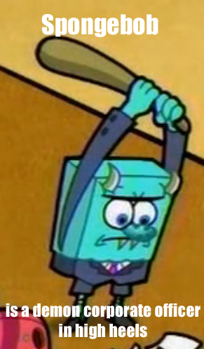 Spongebob 2025 high heels