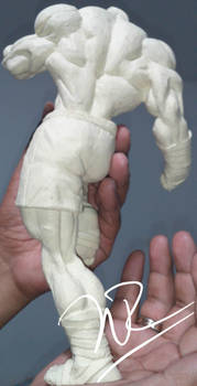 Escultura sagat street fighter