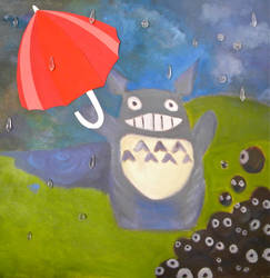 Rainy Day Totoro