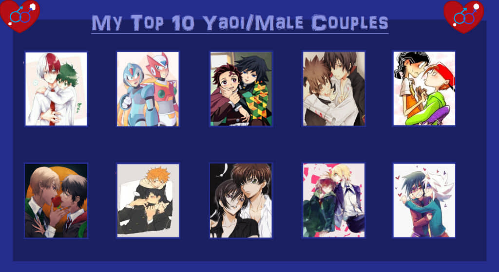 Mi top 10 de parejas yaoi asdasdsad by laezg on DeviantArt