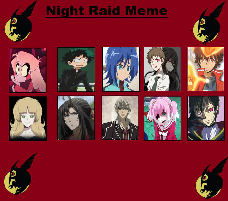My Night Raid by 0957488074 on DeviantArt